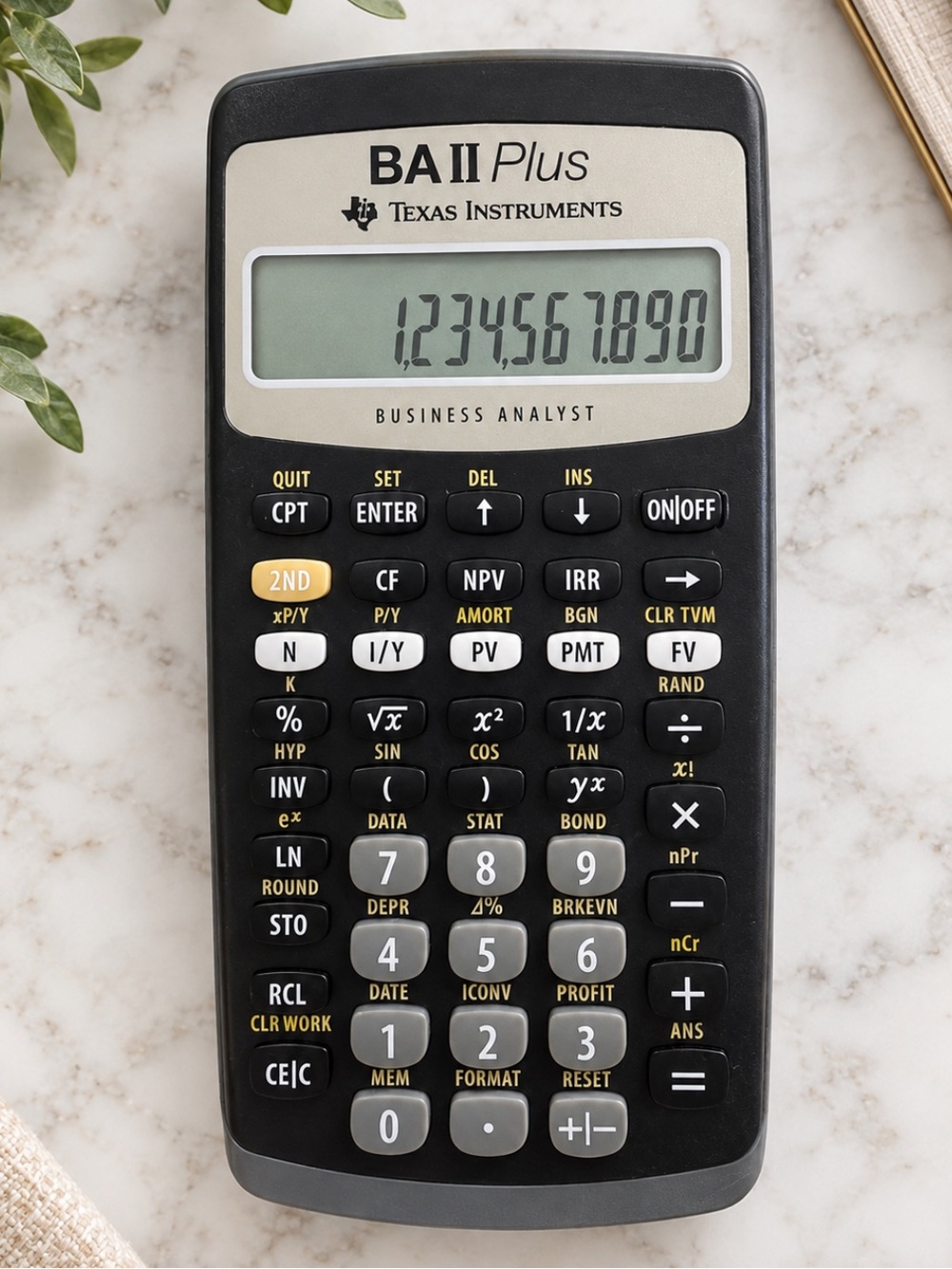 Texas Instruments BA II Plus Calculator